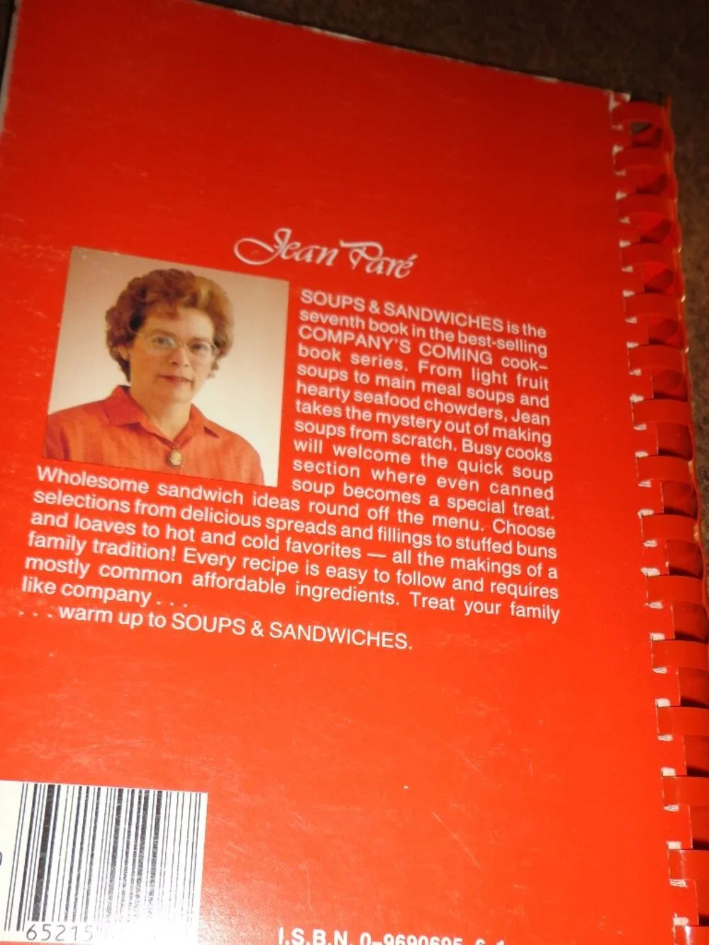 Spiralbound Softcover Cookbook 